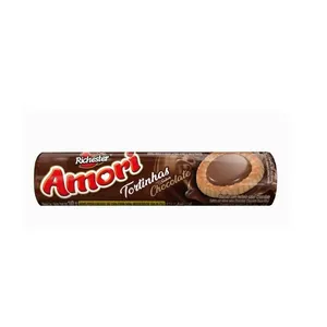 Biscoito Recheado Richester Amori Tortinhas Sabor Chocolate 140g
