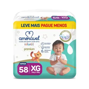 Fralda Amorável Premium XG 58 Unidades