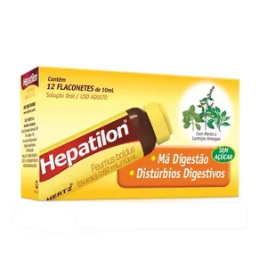 Hepatilon Com 12 Flaconetes 10ml