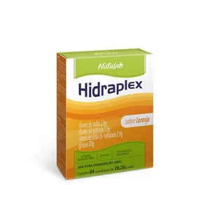 Hidraplex 27,9g Sabor Laranja Pó para Solução Oral 4 Envelopes