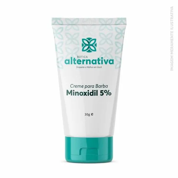 BarbaMais Minoxidil 5%: Crescimento Rápido e Volumoso