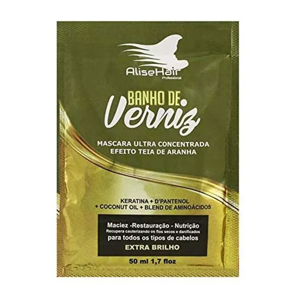 Alise Hair - Banho de Verniz - Máscara Capilar - 50ml
