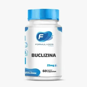 Buclizina 25mg 60 cápsulas