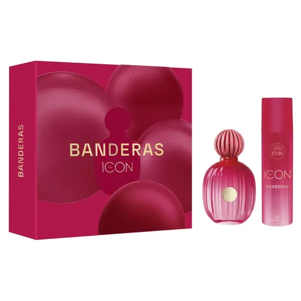 Banderas The Icon Feminino Kit EDP 100ml Desodorante 150ml