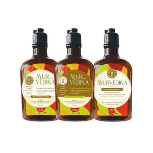 Kit Ayurvédico com Shampoo + Condicionador + Hidratante 240ml Kit Ayurvédika com Shampoo + Condicionador + Hidratante 240 ml