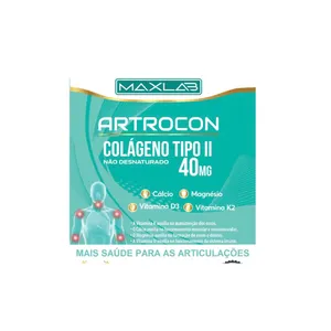 Artrocon 500mg C / 60 cápsulas (colágeno Tipo 2 + Cálcio + Magnésio + Vitamina D3 + Vitamina K2)