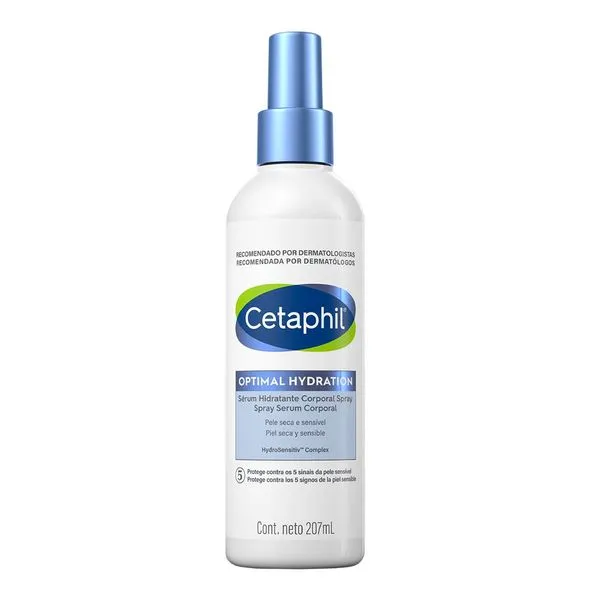 Sérum Hidratante Cetaphil Optimal Hydration Spray Corporal 207ml