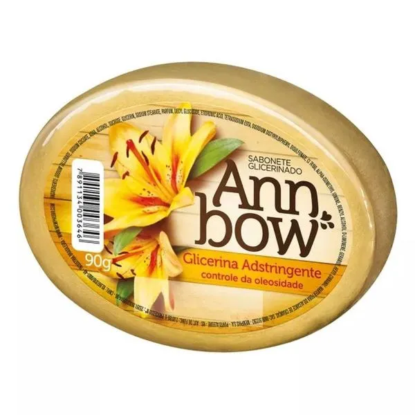 Sabonete Ann Bow Glicerina 90g
