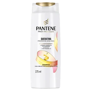 Shampoo Pantene Pro-V Miracles Queratina Preenche e Blinda Frasco 175ml