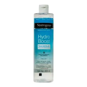 Água Micelar Facial Neutrogena Hydro Boost Demaquilante com Ácido 400ml