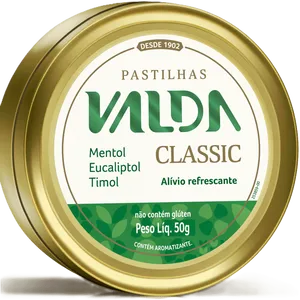 Pastilha Valda Classic 50g