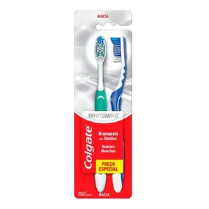 Escova Dental Colgate Whitening 2 Unidades