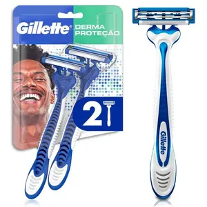 Aparelho de Barbear Descartável Gillette Derma Proteção 2 Unidades