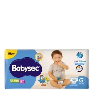Fralda Babysec Ultrasec Galinha Pintadinha G 60 Unidades