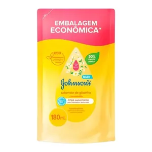Sabonete Líquido Glicerina Johnson’s Baby Camomila 180ml Refil