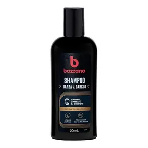 Shampoo para Barba, Cabelo e Bigode Bozzano 200ml