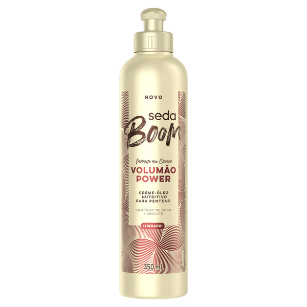 Creme para Pentear Seda Boom Volumão Power Frasco 350ml