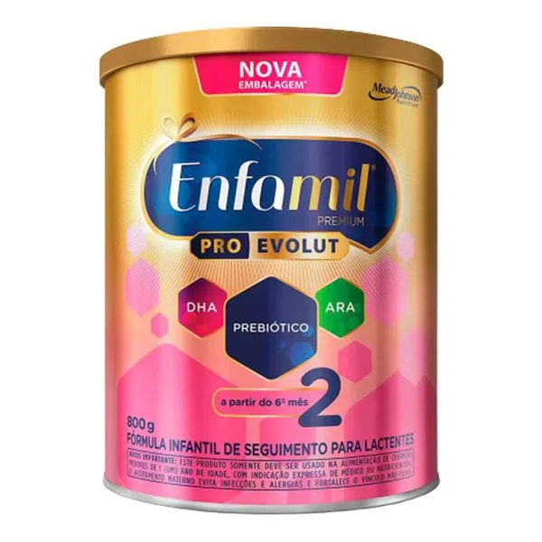 Fórmula Infantil Enfamil Premium 2 800g