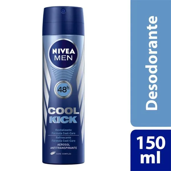 Desodorante Aerossol Nivea Masculino Cool Kick 150Ml