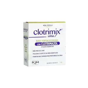 Clotrimix Base Fortalecedora Unhas 7ml Divcom CLOTRIMIX UNHAS FR 7ML DIVCOM
