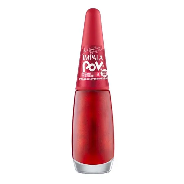 Esmalte Top Coat Impala Pov Zerei a Trend 7,5ml
