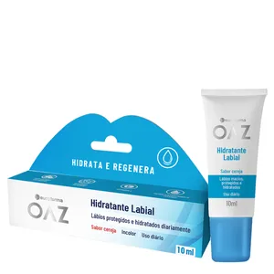 Hidratante Labial OAZ Sabor Cereja 10ml