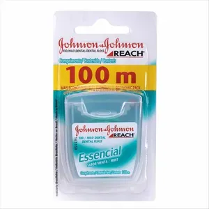 Fio Dental Reach Essencial Expansion Plus Sabor Menta 100 metros