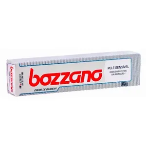 Creme De Barbear Bozzano Para Pele Sensível Com 65 Gramas
