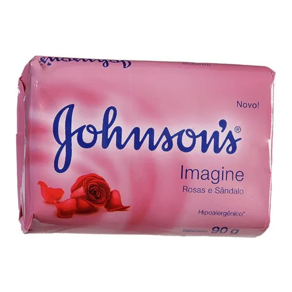Sabonete em Barra Johnson Rosa e Sândalo 90g