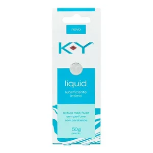 Lubrificante K-Y Líquido Íntimo Sem Perfume 50g