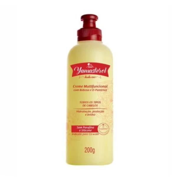 Creme Multifuncional Yamasterol D-Pantenol Babosa 200g