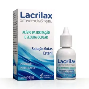Lacrilax 5mg/ml Solução Oftálmica 10ml
