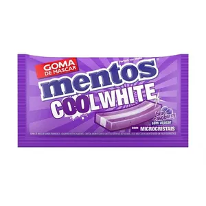 Mentos Goma de Mascar Coolwhite Blue Raspberry 1 unidade
