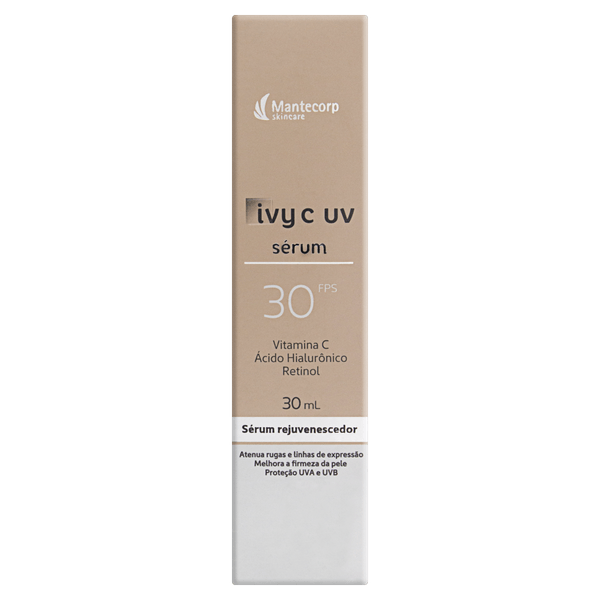 Sérum Rejuvenescedor FPS 30 Mantecorp Skincare Ivy C Caixa 30ml
