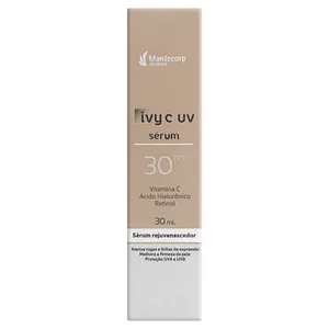 Sérum Rejuvenescedor FPS 30 Mantecorp Skincare Ivy C Caixa 30ml