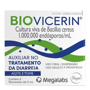 Antidiarreico Biovicerin 1.000.000/ml 6 Flaconetes
