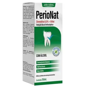 Perionat Solução Bucal Antisséptico com Álcool 250ml