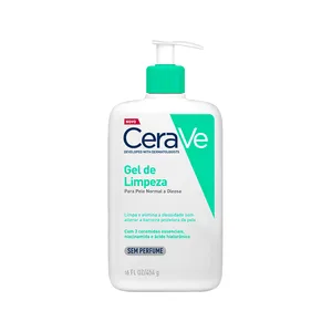 Gel de Limpeza Facial para Peles Normais a Oleosas CeraVe 454g