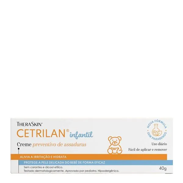 Creme Protetor de Assaduras Cetrilan 40g