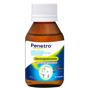 Penetro 33mg/ml + 22mg/ml + 22mg/ml Solução para Inalação 45ml