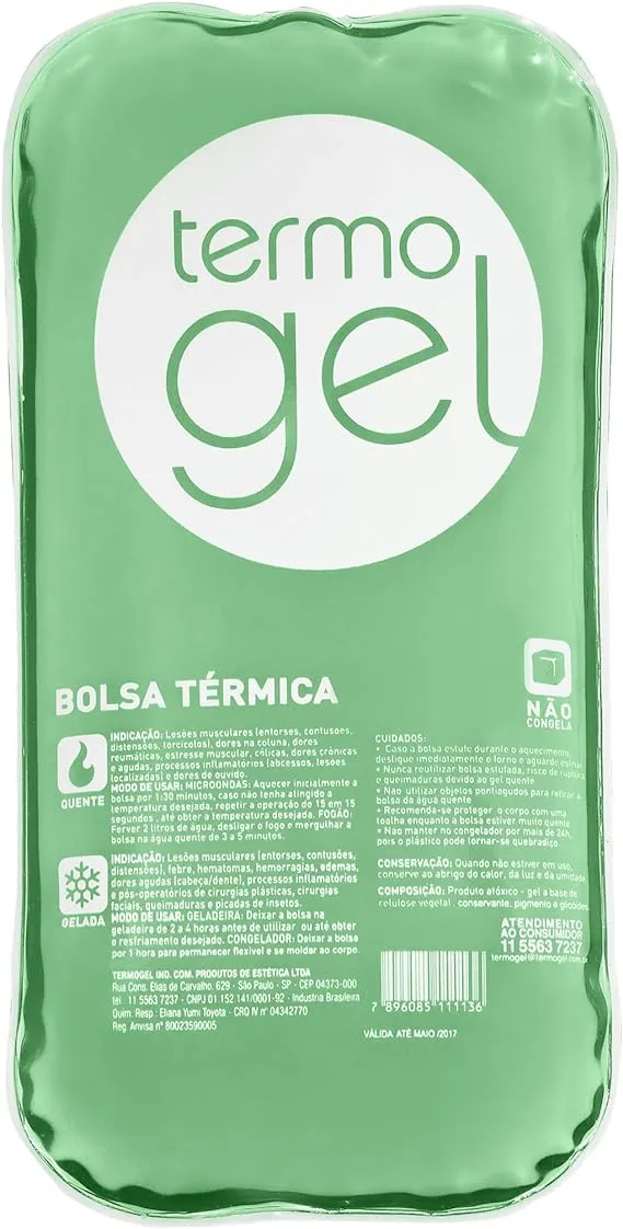 Bolsa térmica Crystal Termogel 17X20 verde