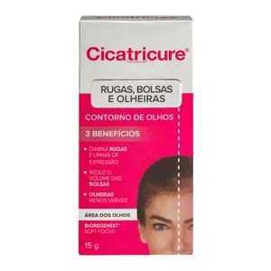 Creme de Contorno Cicatricure Para os Olhos Diminui Rugas e Linhas de Expressão 15g