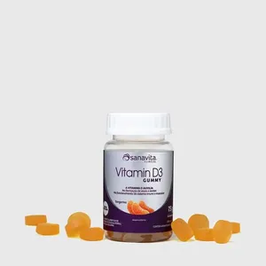 Vitamin D3 Gummy Tangerina. 75g | 30 doses