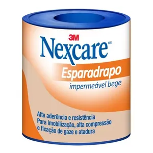 Esparadrapo Nexcare 3M Impermeável Bege 50 X 3