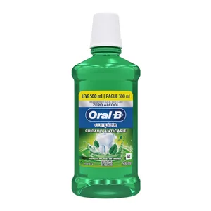 Antisséptico Bucal Oral-B Complete Explosão de Frescor Sabor Hortelã 500ml