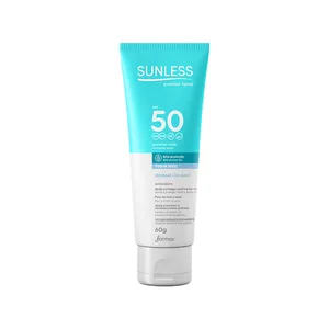 Protetor Solar Facial Sunless Sem Cor FPS 50 com 60g