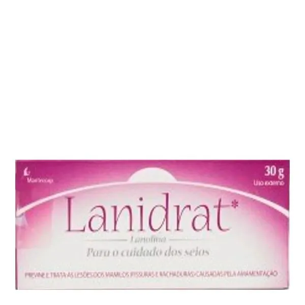 Pomada Hidratante Para Seios Lanidrat 30g