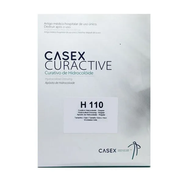 Curativo Hidrocoloide Casex Regular 10x10 cm 1 unidade