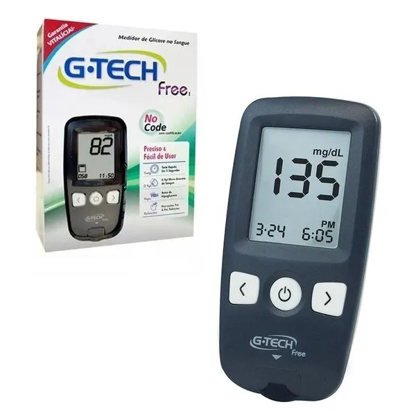 Medidor de Glicose G-Tech Free 1