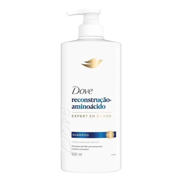 Shampoo Dove Unilever Reconstrução Aminoácido 600ml